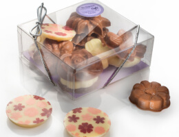 Chocolate Flowers Gift Box